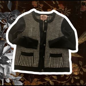 Vintage 100% Wool Juicy Couture sweater, cardigan